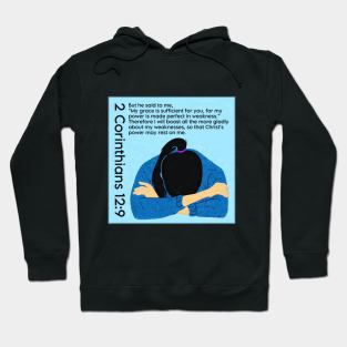 2 Corinthians 12:9 Hoodie